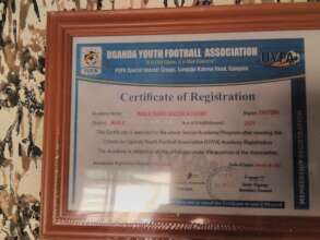 Street child foodball sports academy, Mbale