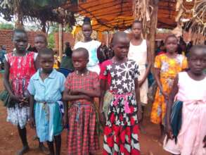 Orphaned Children, participating the church choir.