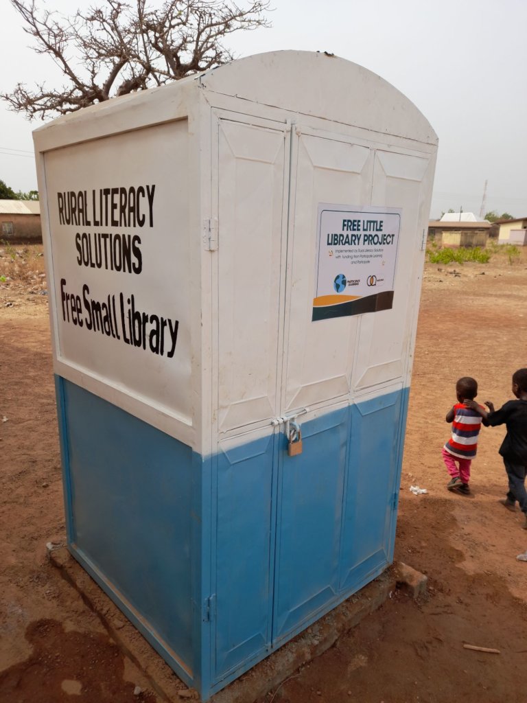 Build 30 little libraries for 30 villages in Ghana