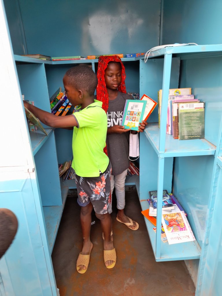 Build 30 little libraries for 30 villages in Ghana