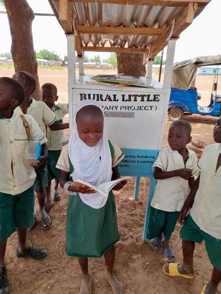 Build 30 little libraries for 30 villages in Ghana