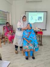 Training on eating and drinking