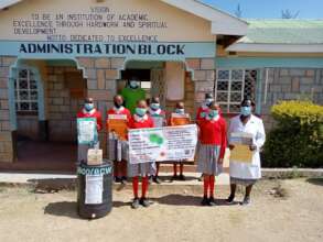 February distribution of hand washing resources