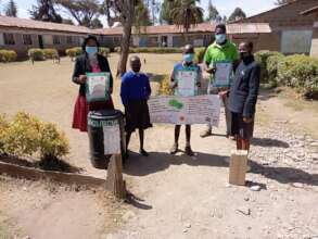 February distribution of hand washing resources