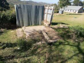 Kasheen Secondary Boys Toilets being replaced