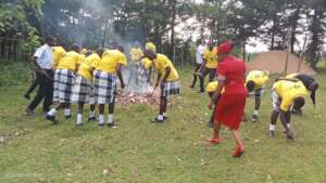 Action Day - rubbish pick up and burning pit