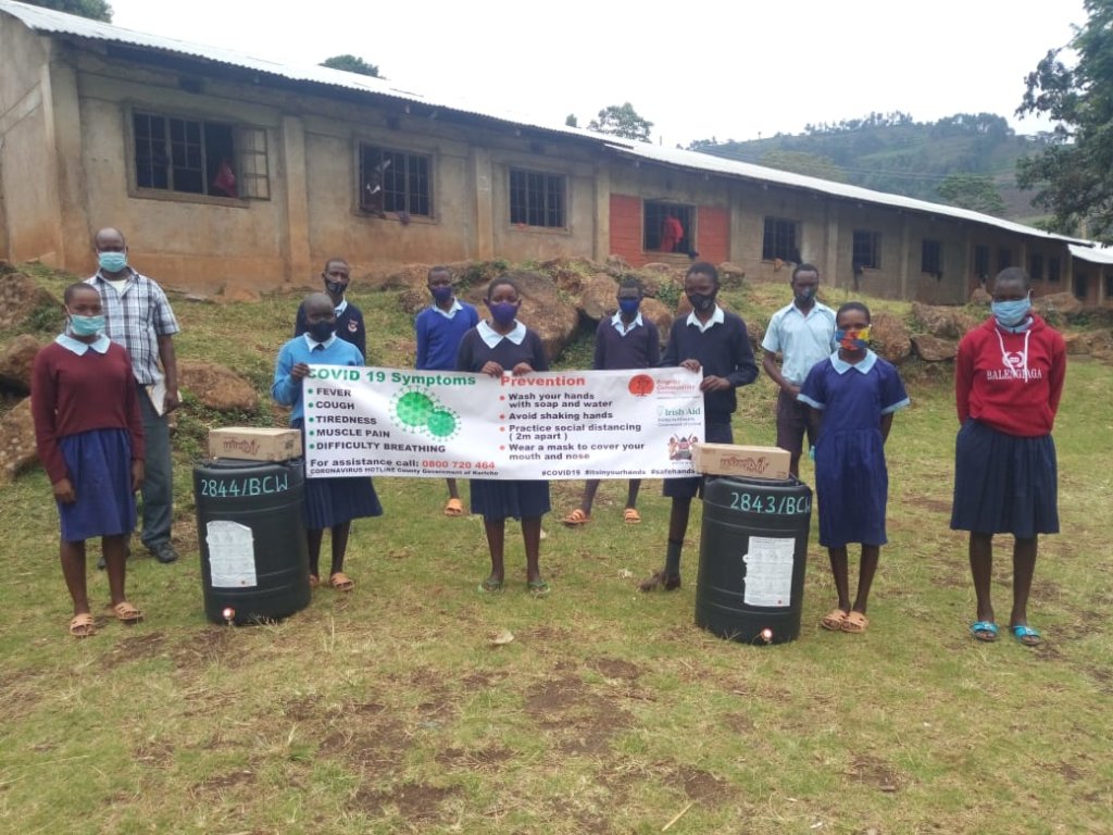 Keep 300 schools in rural Kenya safe from COVID-19