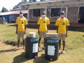 Materials for handwashing station