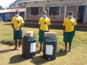 Materials for handwashing station