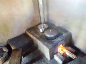 Smokeless Stove installed in household