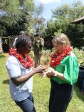 Florence welcoming the Deputy Ambassador