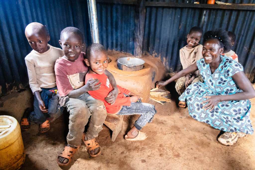 Viola and family very happy with smokeless stove