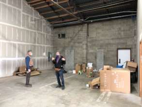 Refurbishing Our New Furniture & Food Warehouse