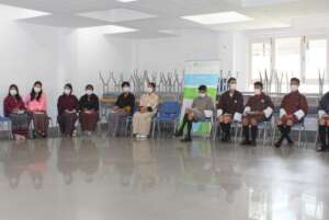 Participants during the Youth Initiative camp