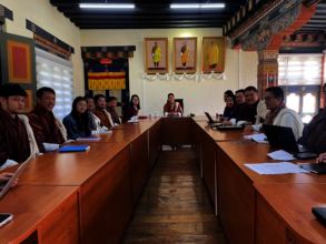 Meeting with the Dzongkhag Administration