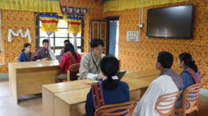 During the citizen Journalism workshop