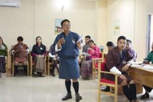 Teachers attending the Training of Trainers (ToT)