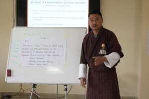 Teachers attending the Training of Trainers (ToT)