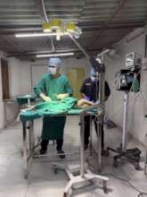 New Clinic, anesthesia machine & Surgery lights