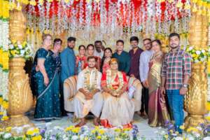 India NGO founders wedding