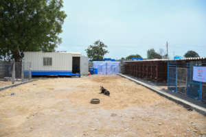 Our brand new kennels and mobile container home