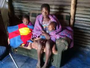 Mother and children