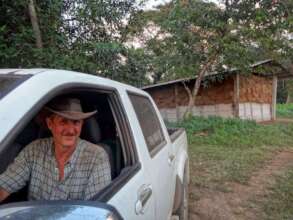 Pedro Viteri on his farm, La Gracia
