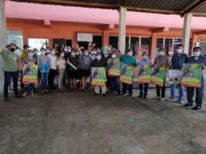 Parrot conservation teacher training workshop.