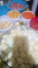 Cooking for 127 people today
