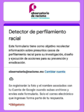 Student1 Racial Profiling Detector