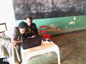 Computer lessons to the Irerero teachers.