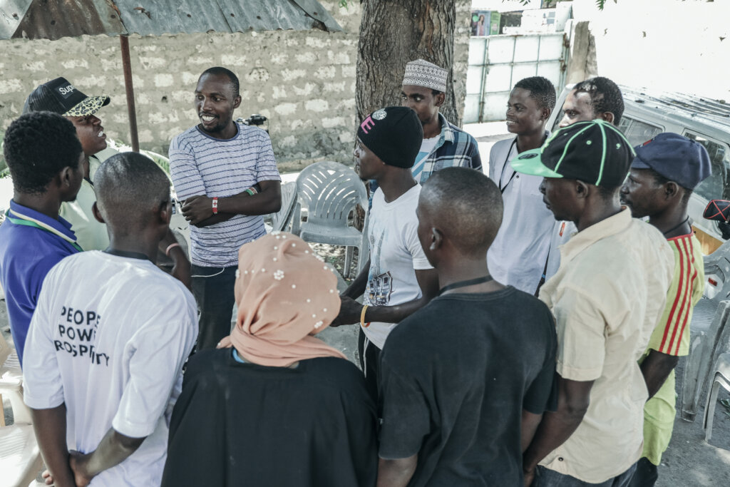 1000 young Kenyans engaged in wellbeing activities