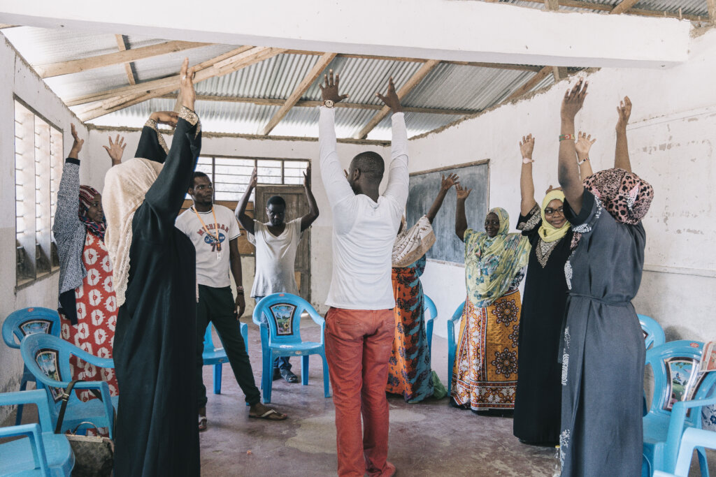 1000 young Kenyans engaged in wellbeing activities