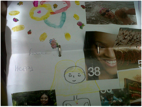 Feelings: Collage of feeling Happy