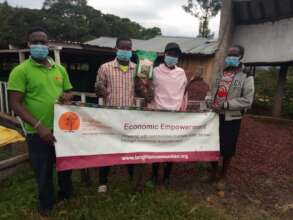 Coffee beans and fertiliser for income generating