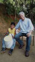 Percussion class in the Fundo