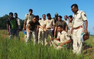 Conservation Hero Award Winner in the field