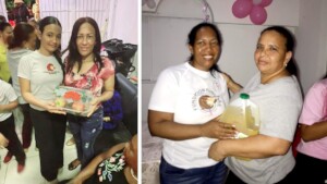 Delivery of donations from the "Aporta" project.
