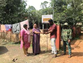Box distribution to Vanaja