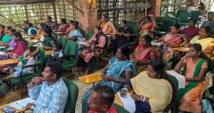 Participants attending the session