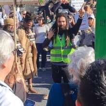 Exceptionally successful protest march