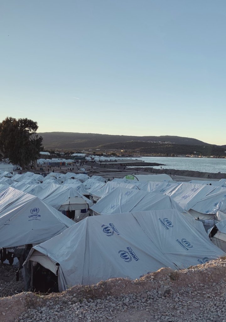 RIC Lesvos refugee camp