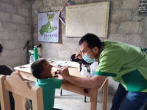 Consultation child in the town of teopisca