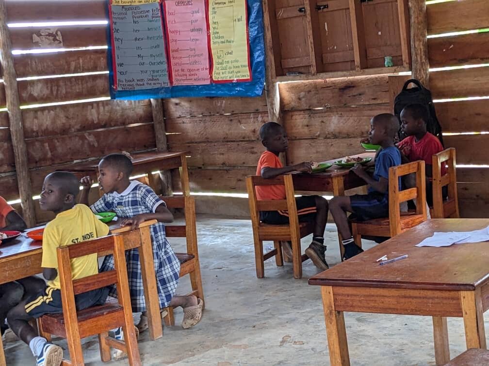 Poor children in Uganda need school