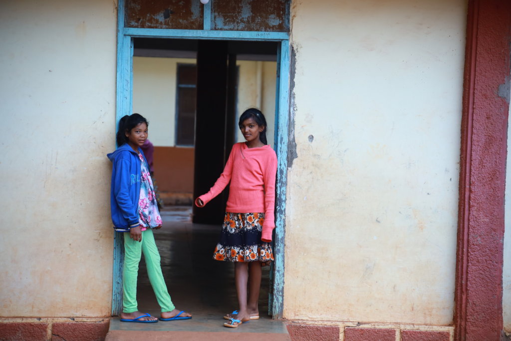 Hostel for the tribal girls in India