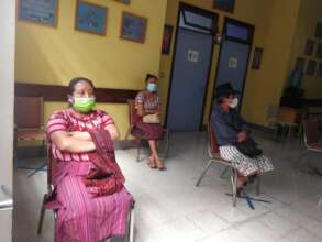Artisans waiting for medical consultation