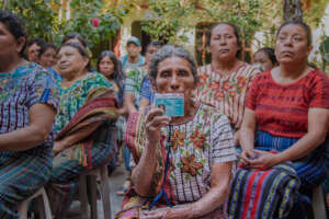 Rosario, veteran craftswoman in weaving
