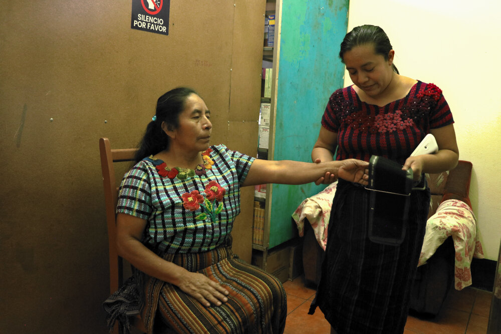 Provide Medical Care to Maya Women Artisans