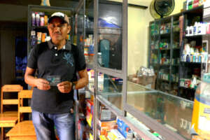 Use of health card in pharmacy