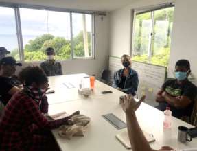 Meeting with members of the Collective